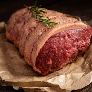 28-day matured sirloin roast